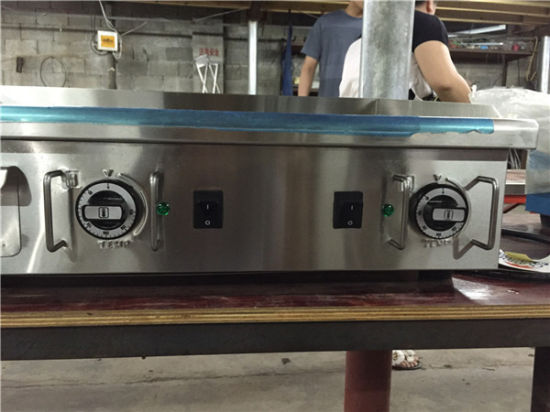 Parrilla eléctrica y plancha para alimentos a la parrilla (GRT-E740)