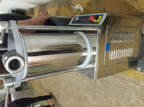Papeler de salchicha rápida eléctrica de acero inoxidable GRT-SF260 para hacer salchicha