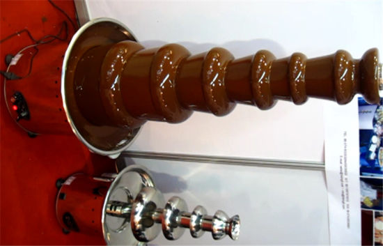 GRT-D20099 Máquina de la fuente de chocolate comercial de 5 capas para la venta