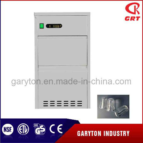 Máquina de fabricación de hielo en casa de acero inoxidable GRT-ZB-20
